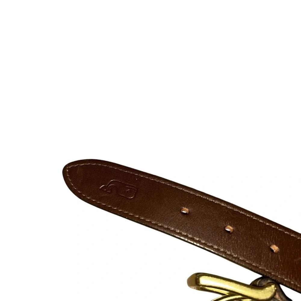 Vineyard vines Randolph-Macon College yellow jackets belt size 40